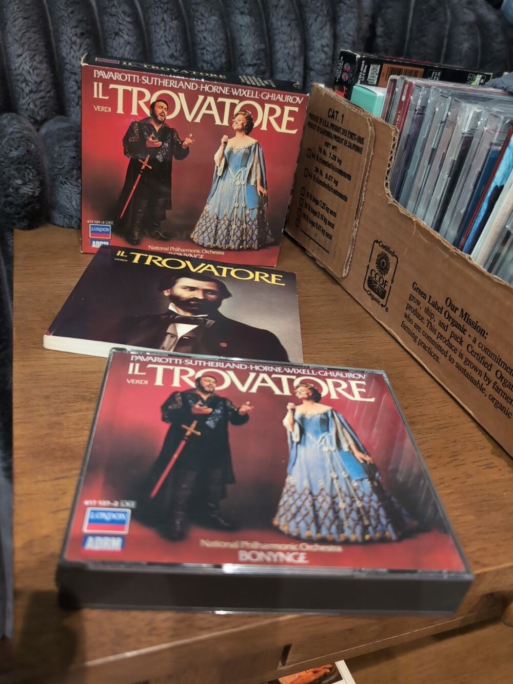 Il Trovatore-Comp Opera by Richard Bonynge (CD, 1990)